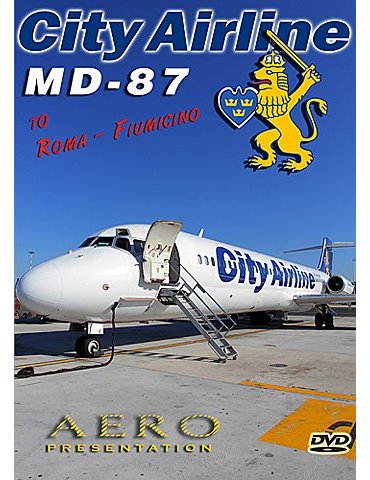 City Airline MD-87 - TO ROME