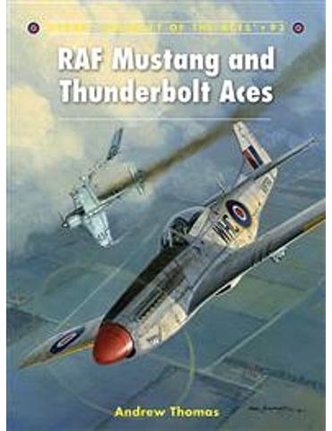 093. RAF Mustang and Thunderbolt Aces  (A. Thomas)