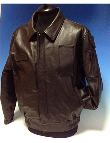 Italian pilots leather jacket