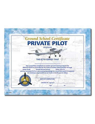 Certificates Private Ground School