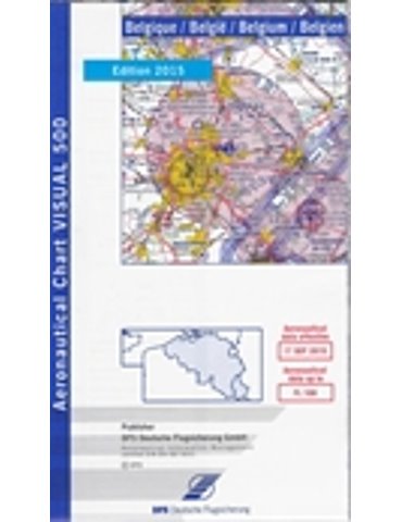 Belgio VFR 1:500 000 ICAO - 2015