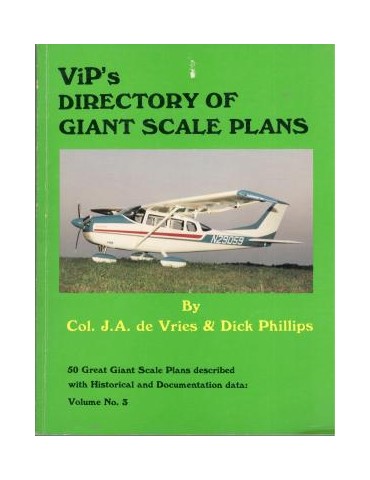 ViP's Directory of Giant Scale Plans, Volume No. 3