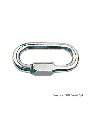 Carabiner with screw opening