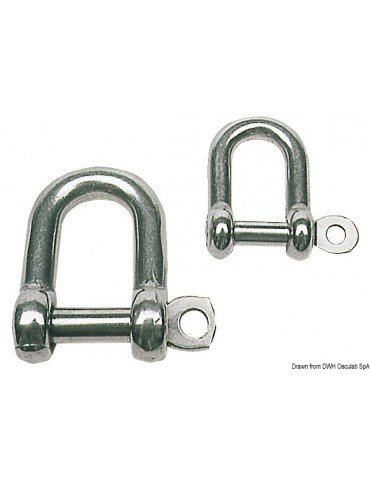 Shackle made of stainless steel