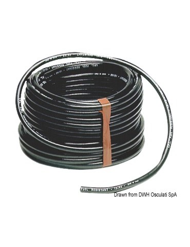 PVC fuel pipe black roll