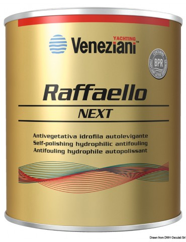 Raffaello antifouling blue 0.75 l