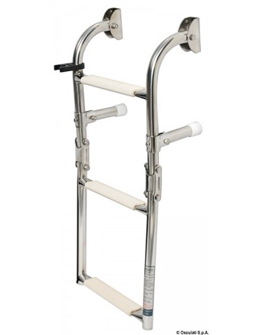 Foldable ladder AISI316 3 steps