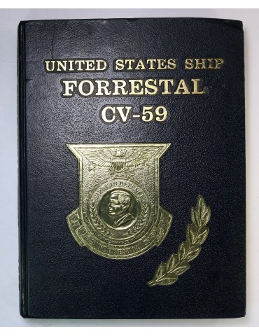 UNITED STATES SHIP FORRESTAL CV-59 1982